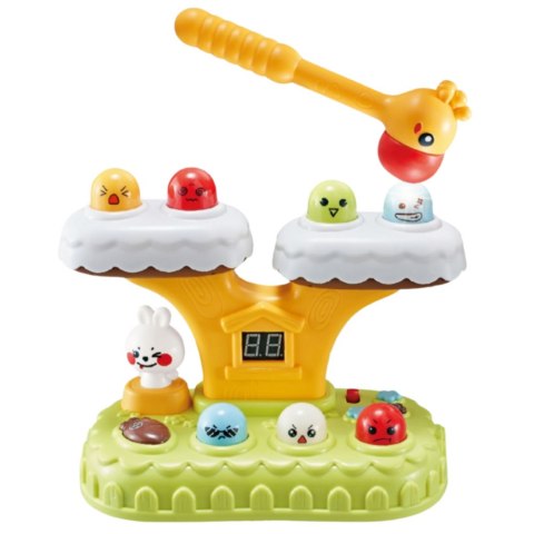 LEAN Toys Gra Zręcznościowa Whack-A-Mole Dla Malucha 20 Melodii 7 Poziomów Prędkości LEAN Toys Gra Zręcznościowa Whack-A-Mole Dla Malucha 20 Melodii 7 Poziomów Prędkości