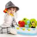 LEAN Toys Gra Zręcznościowa Zwierzątka Whack-A-Mole Licznik Młotek Kolorowa