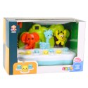LEAN Toys Gra Zręcznościowa Zwierzątka Whack-A-Mole Licznik Młotek Kolorowa