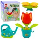 LEAN Toys Interaktywna Zabawka Do Kąpieli Kwiatek Do Podlewania Konewka