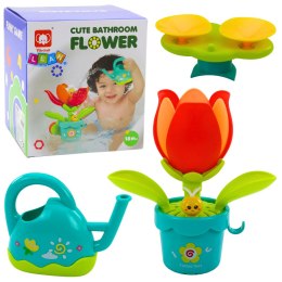 LEAN Toys Interaktywna Zabawka Do Kąpieli Kwiatek Do Podlewania Konewka