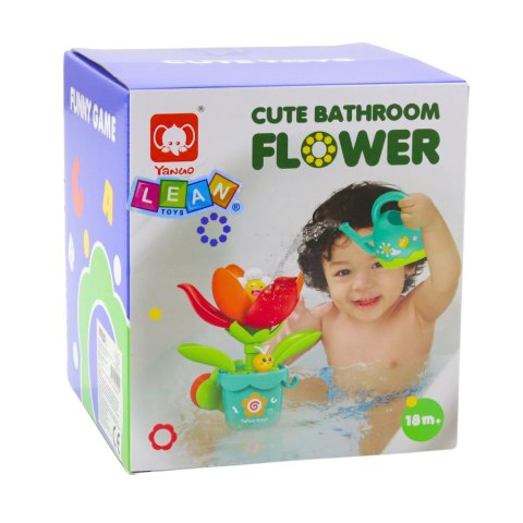 LEAN Toys Interaktywna Zabawka Do Kąpieli Kwiatek Do Podlewania Konewka LEAN Toys Interaktywna Zabawka Do Kąpieli Kwiatek Do Podlewania Konewka