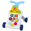LEAN Toys Interaktywny Chodzik Pchacz Kierownica Światła Dźwięki
