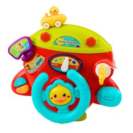 LEAN Toys Interaktywny Samolot Tablica Kokpit Wielofukncyjna Mały Pilot Dźwięki