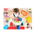LEAN Toys Interaktywny Stolik Edukacyjny Z Kierownicą Trójkątny Kolorowy