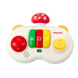 LEAN Toys Konsola Pad Interaktywny Grzybek Sensoryczny Dla Dzieci Światła Dźwięki