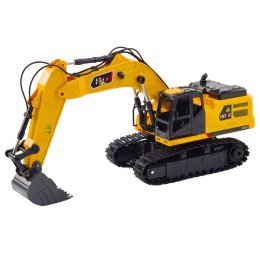 LEAN Toys Koparka Gąsienicowa Zdalnie Sterowana RC Dźwięki 6CH 27MHz