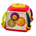 LEAN Toys Kostka Interaktywna Edukacyjna Dla Malucha Kaczuszka Kolorowa