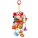 LEAN Toys Kostka Sensoryczna Zawieszka Do Łóżeczka Zwierzęta Morskie