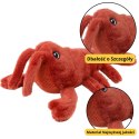 LEAN Toys Maskotka Pluszowa Homar Przytulanka Czerwona 30cm