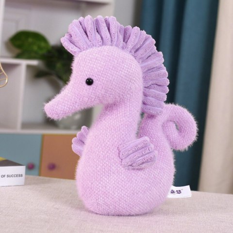 LEAN Toys Maskotka Pluszowa Przytulanka Konik Wodny Fioletowy 25cm LEAN Toys Maskotka Pluszowa Przytulanka Konik Wodny Fioletowy 25cm