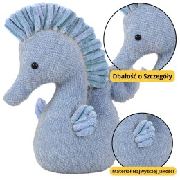 LEAN Toys Maskotka Pluszowa Przytulanka Konik Wodny Niebieski 25cm
