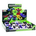 LEAN TOYS Auto Robot 2w1 Samochód Sportowy Policyjny Napęd Mix