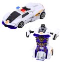 LEAN TOYS Auto Robot 2w1 Sportowy Samochód Policyjny Napęd Mix