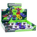 LEAN TOYS Auto Robot 2w1 Sportowy Samochód Policyjny Napęd Mix