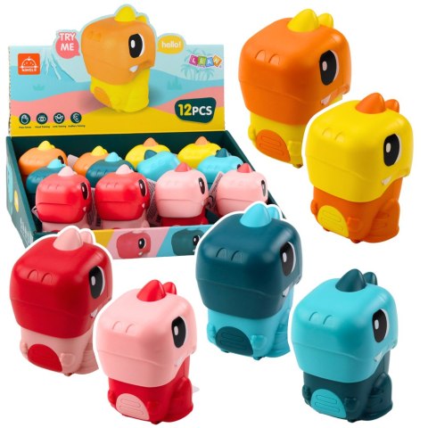 LEAN TOYS Dinozaur Jeżdżący Z Napędem Aktywacja Ruchem Dla Malucha LEAN TOYS Dinozaur Jeżdżący Z Napędem Aktywacja Ruchem Dla Malucha