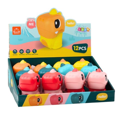 LEAN TOYS Dinozaur Jeżdżący Z Napędem Aktywacja Ruchem Dla Malucha LEAN TOYS Dinozaur Jeżdżący Z Napędem Aktywacja Ruchem Dla Malucha