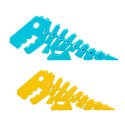 LEAN TOYS Dinozaur Puzzle Fidget 3D Układanka Elastyczny Do Wyginania Mix