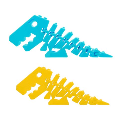 LEAN TOYS Dinozaur Puzzle Fidget 3D Układanka Elastyczny Do Wyginania Mix LEAN TOYS Dinozaur Puzzle Fidget 3D Układanka Elastyczny Do Wyginania Mix