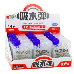 LEAN TOYS Gotowe Kulki Wodne Przeźroczyste Do Pistoletów 1500szt 6-7mm