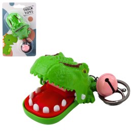 LEAN TOYS Gra Zręcznościowa Dentysta Dinozaur Brelok Zawieszka 2w1