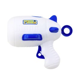 LEAN TOYS Gra Zręcznościowa Strzał Do Celu Pistolet Kulki Na Rzep Kosmos
