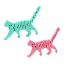 LEAN TOYS Kot Puzzle Fidget 3D Układanka Elastyczny Do Wyginania Mix