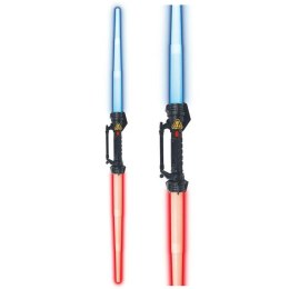 LEAN TOYS Miecz Dwustronny Kosmiczny Na Baterie Światła Dźwięki 122cm