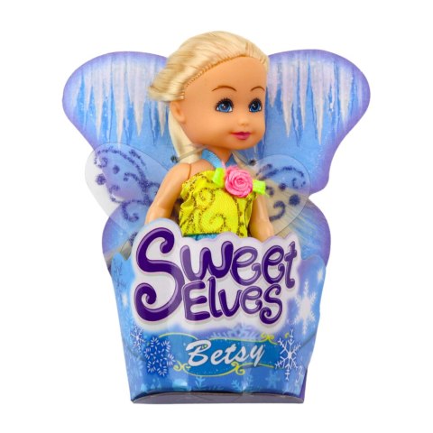 LEAN TOYS Mini Laleczka Wróżka Elf Niebieska Fioletowa Różowa Mix 11,5cm LEAN TOYS Mini Laleczka Wróżka Elf Niebieska Fioletowa Różowa Mix 11,5cm