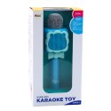 LEAN Toys Bezprzewodowy Mikrofon Bluetooth Karaoke Nagrywanie Zmiana Głosu Niebieski