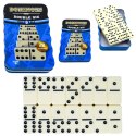 LEAN Toys Domino Gra Klasyczna Rodzinna Logiczna Zręcznościowa 28 Kostek