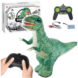 LEAN Toys Duży Dinozaur Dmuchany Zdalnie Sterowany RC Zielony 130 x 190cm