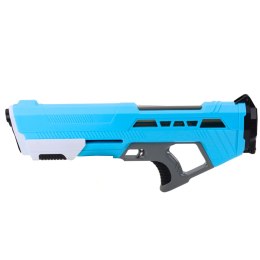 LEAN Toys Duży Pistolet Karabin Na Wodę Ręczny Z Pompką Niebieski