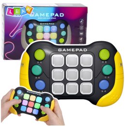 LEAN Toys Elektroniczna Gra Zręcznościowa Game Pad Pop-It LED 5 Trybów
