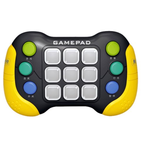 LEAN Toys Elektroniczna Gra Zręcznościowa Game Pad Pop-It LED 5 Trybów LEAN Toys Elektroniczna Gra Zręcznościowa Game Pad Pop-It LED 5 Trybów