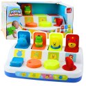 LEAN Toys Gra Wyskakujące Zwierzątko Pop Up Interaktywna Dla Najmłodszych