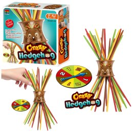 LEAN Toys Gra Zręcznościowa Rodzinna Szalony Jeż Bierki Tarcza