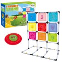 LEAN Toys Gra Zręcznościowa Rzut Frisbee Dyskiem Do Celu Domowa Ogrodowa