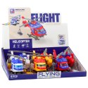 LEAN Toys Helikopter Ratunkowy Nosze Hak Wciągarka Napęd Światła Dźwięki Mix