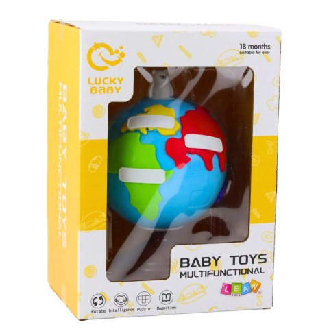 LEAN Toys Interaktywny Globus Edukacyjny Dla Malucha Kontynenty Obrotowy LEAN Toys Interaktywny Globus Edukacyjny Dla Malucha Kontynenty Obrotowy