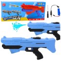 LEAN Toys Karabin Na Wodę Elektryczny Automatyczny Niebieski Zasięg 10m