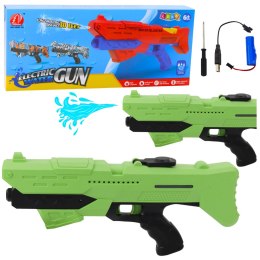 LEAN Toys Karabin Na Wodę Elektryczny Automatyczny Zielony Zasięg 10m