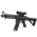 LEAN Toys Karabin Szturmowy Na Kulki Wodne Hydrożelowe Celownik Okulary Czarny 86cm