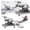 LEAN Toys Klocki Konstrukcyjne Samolot PBY-5A Catalina 364el