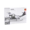 LEAN Toys Klocki Konstrukcyjne Samolot PBY-5A Catalina 364el