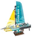 LEAN Toys Klocki Konstrukcyjne Żaglówka Łódź Type 65 Model 675el