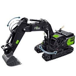 LEAN Toys Koparka Gąsienicowa Zdalnie Sterowana 2.4G 11CH Czarna