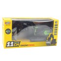 LEAN Toys Koparka Gąsienicowa Zdalnie Sterowana 2.4G 11CH Czarna