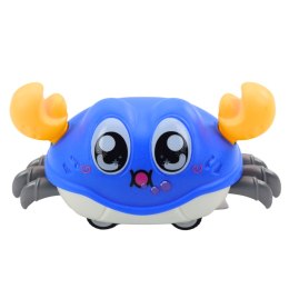 LEAN Toys Krab Interaktywny Z Napędem Naciągiem Jeżdżący Kolorowe