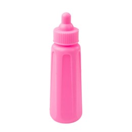 LEAN Toys Lalka Bobas W Kolorowej Sukience Kucyki Butelka Dźwięk